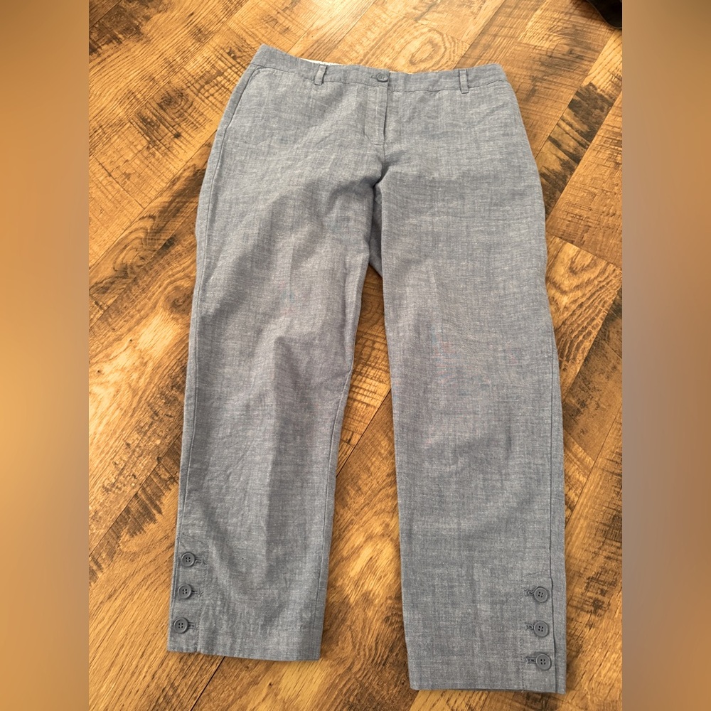 Talbots cropped pants lightweight
